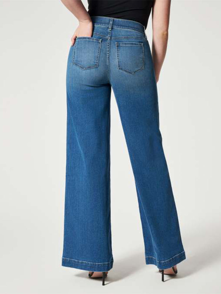 FYRE - Pull-On Jeans With Wide Legs