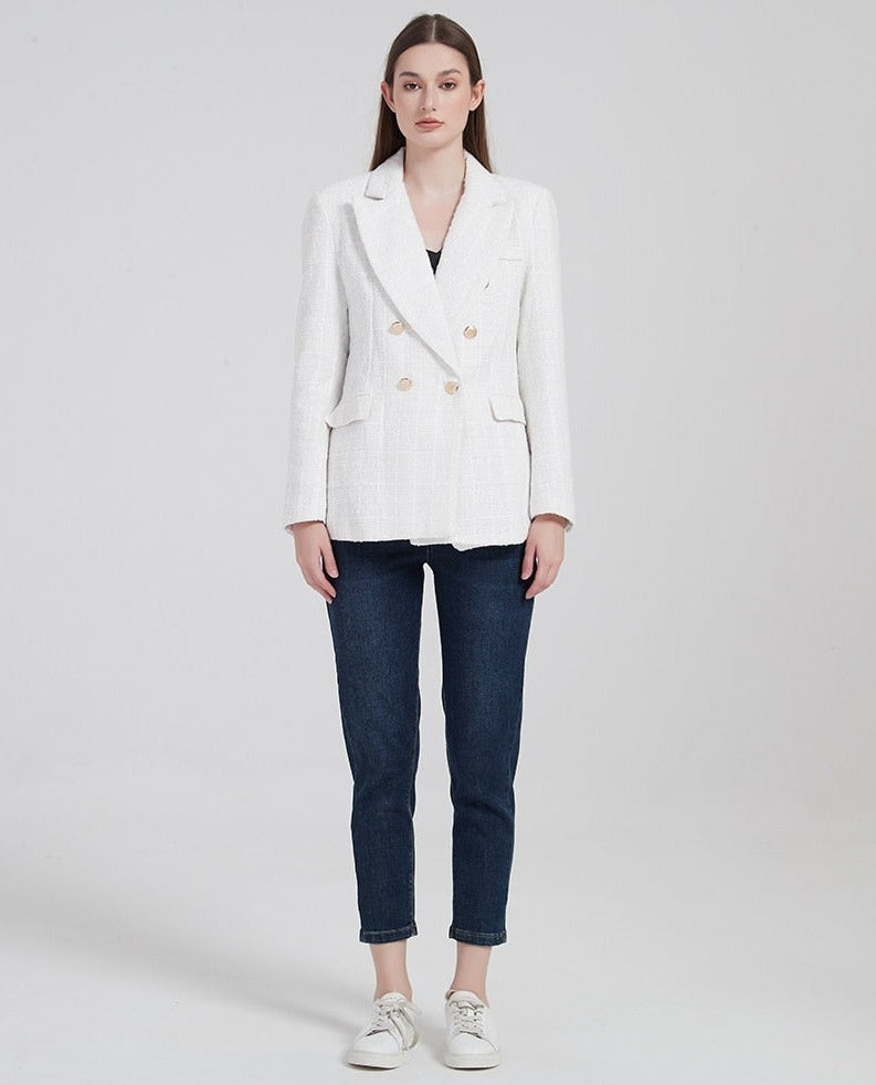 ISA - Double-Breasted Blazer With Structure