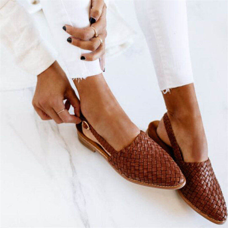 Zoé - Women's Woven Sandals