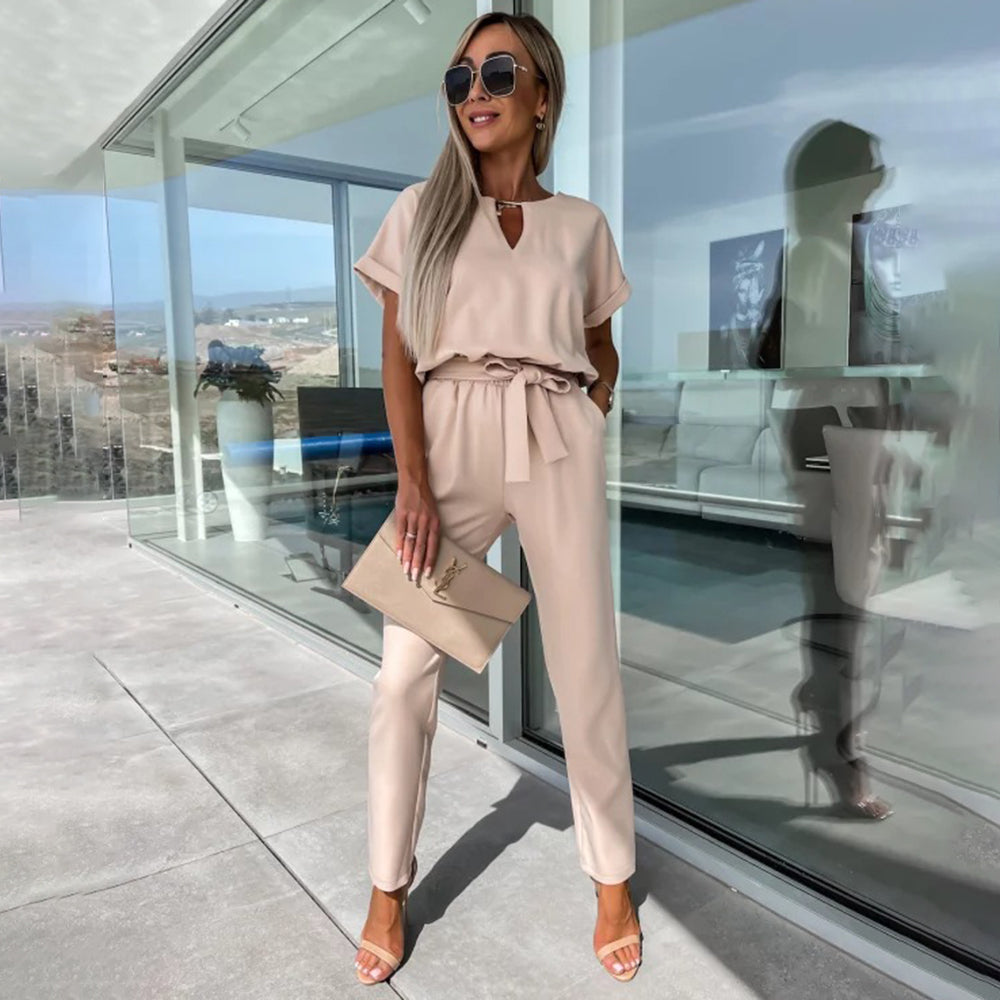 NALANI - Jumpsuit With Bow Detail