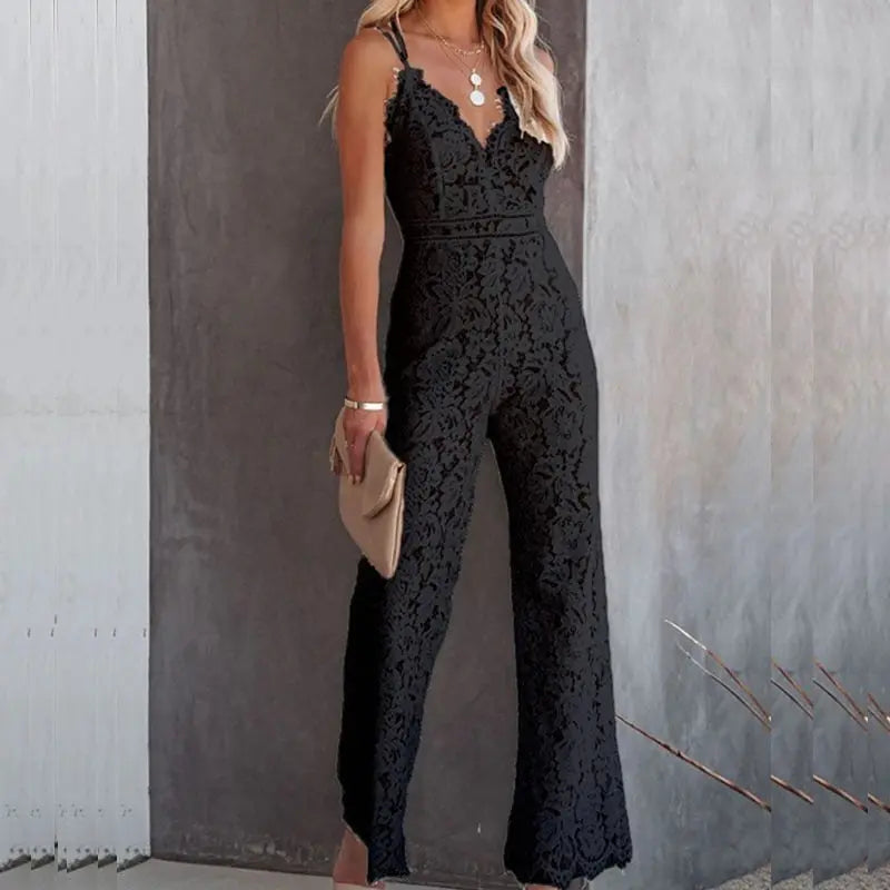 Elegant Lace Jumpsuit for Elegant Formal Events
