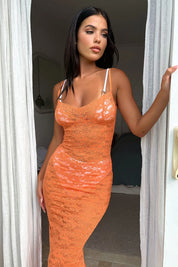 Dames Midi Jurk Lisa Lovestylo