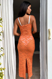 Dames Midi Jurk Lisa Lovestylo
