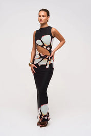 Elegante Maxi Jurk Dames Lovestylo