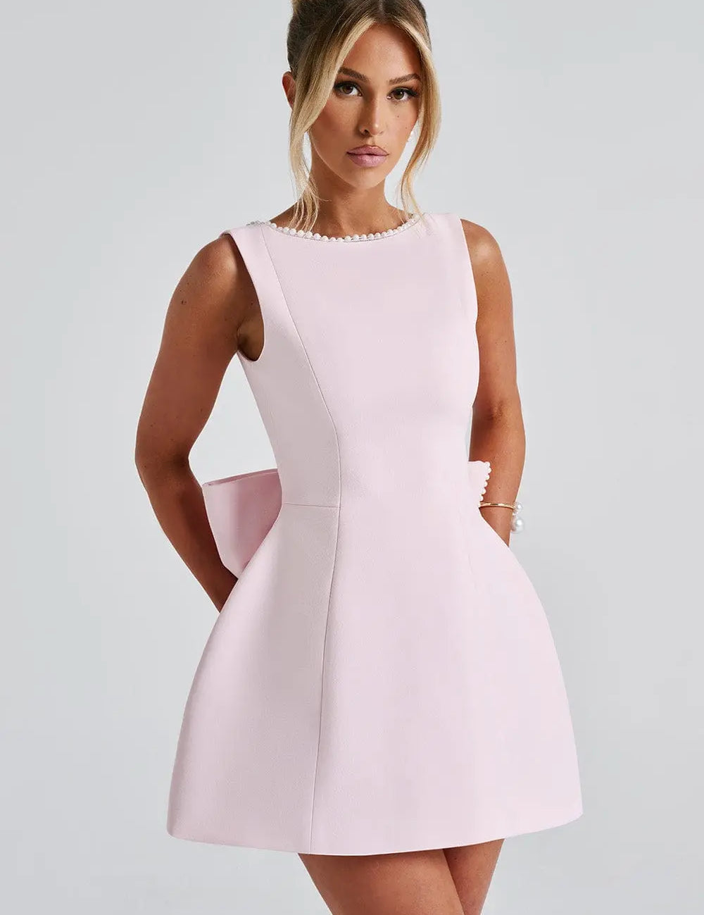 Monica Mini Jurk Dames Lovestylo