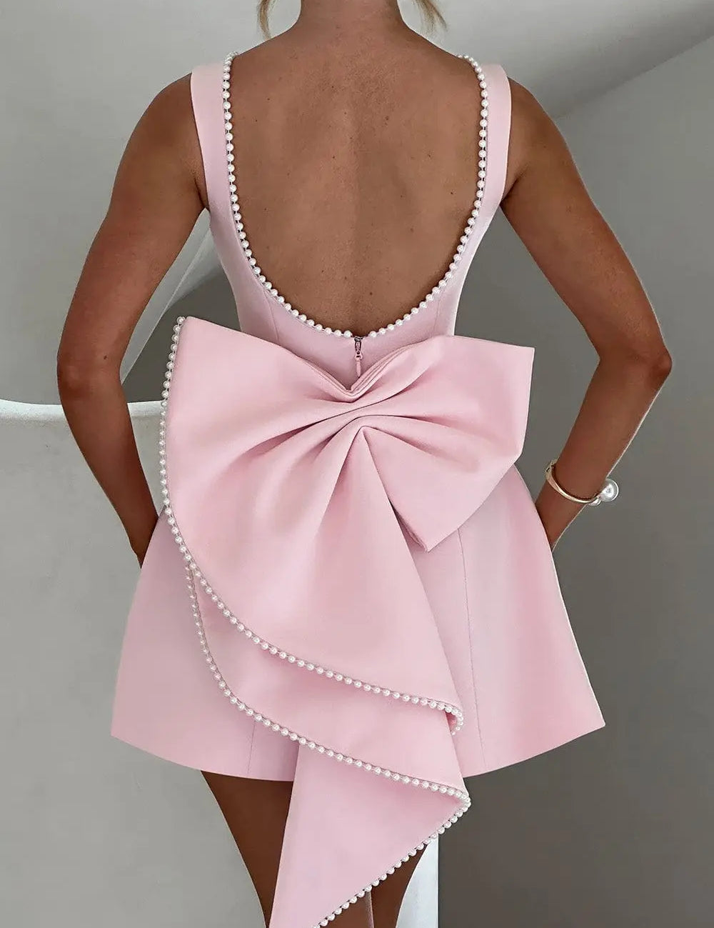Monica Mini Jurk Dames Lovestylo