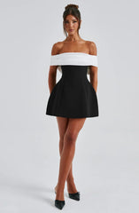 Elegant Chic Off-Shoulder  Mini Dress