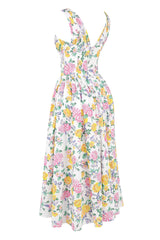Floral  bloom Midi Sundress
