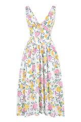 Floral  bloom Midi Sundress