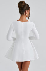 Sweetheart Long Sleeve Mini Dress